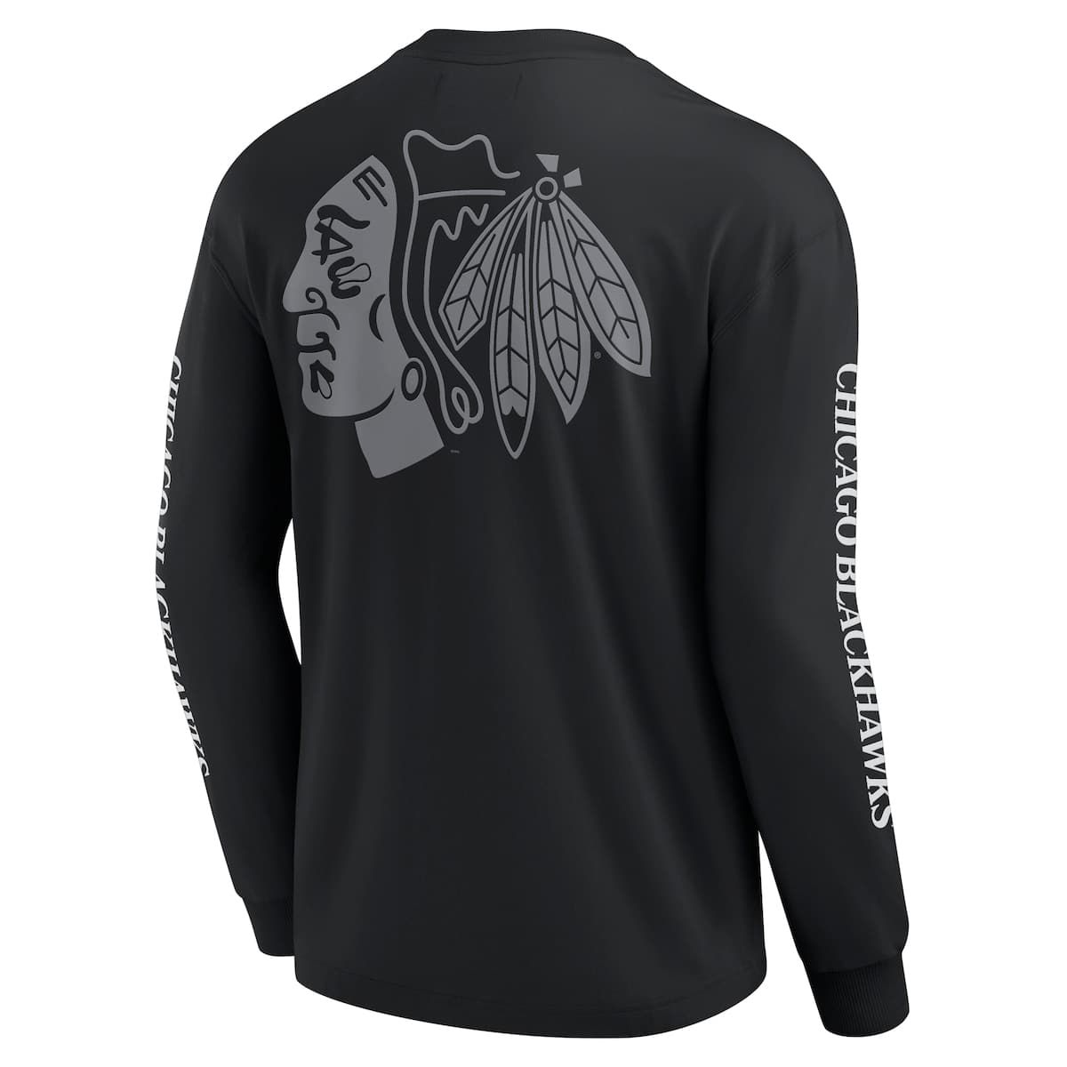 NHL Fanatics Chicago Blackhawks Elements Strive Long Sleeve T-Shirt