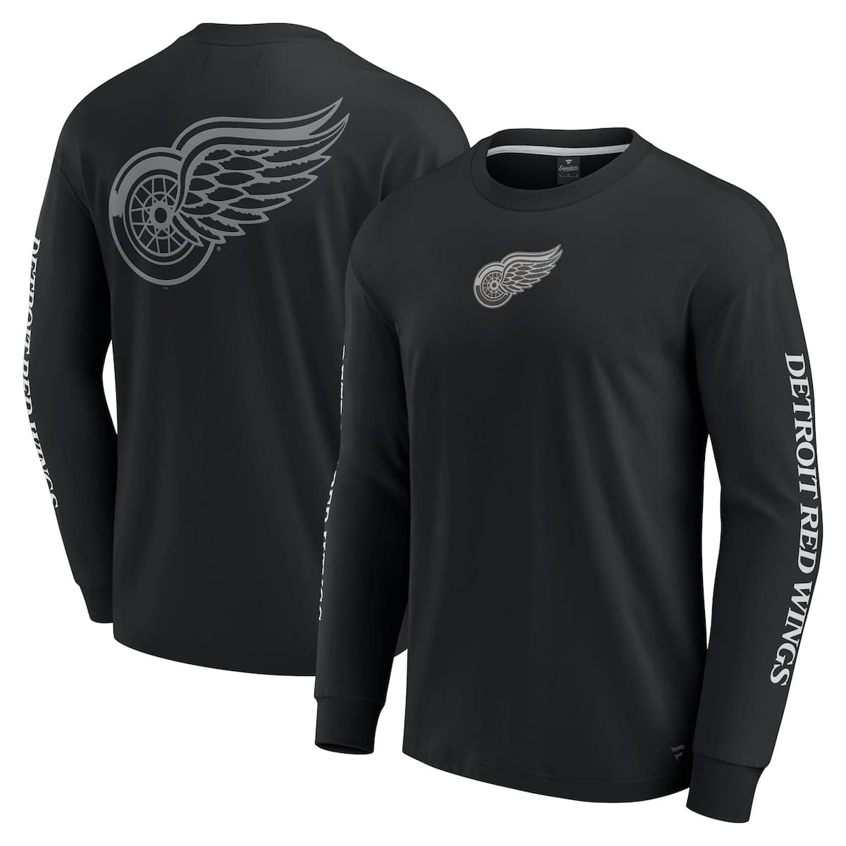 NHL Fanatics Detroit Wings Elements Strive Long Sleeve T-Shirt