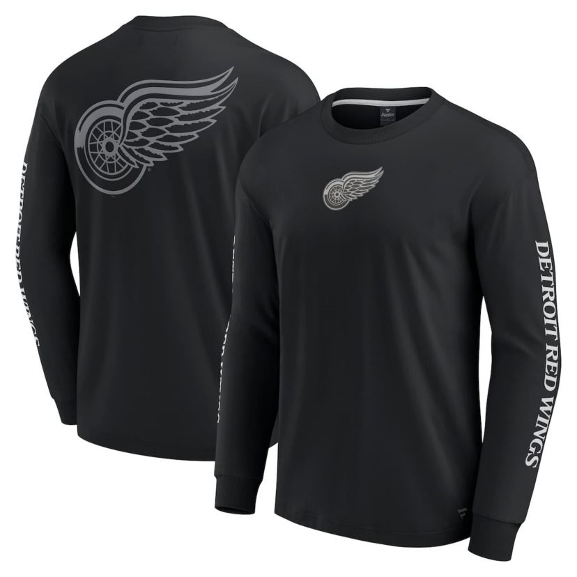 NHL Fanatics Detroit Wings Elements Strive Long Sleeve T-Shirt