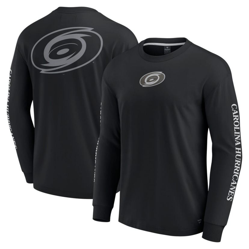 NHL Fanatics Carolina Hurricanes Elements Strive Long Sleeve T-Shirt