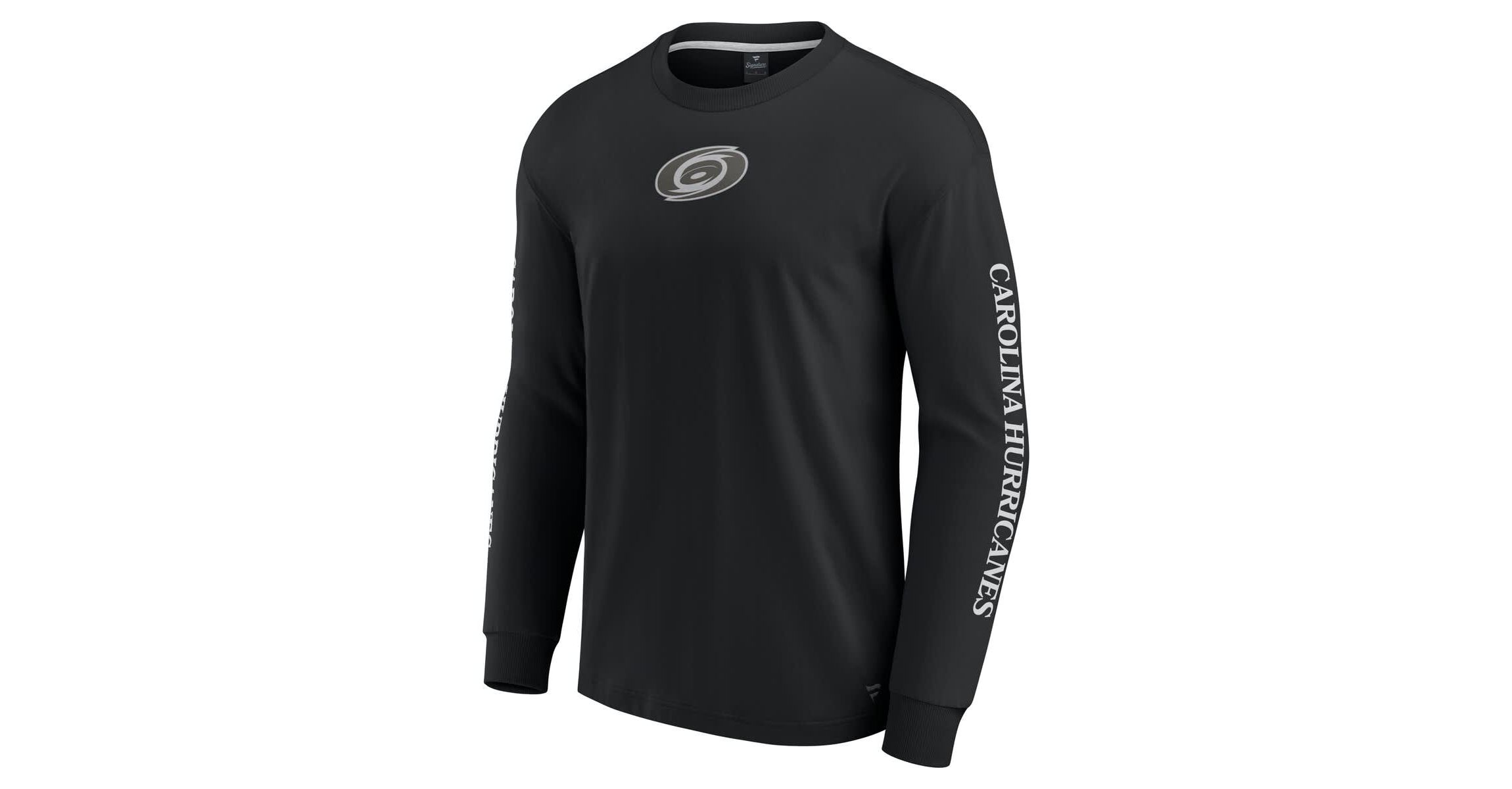 NHL Fanatics Carolina Hurricanes Elements Strive Long Sleeve T-Shirt