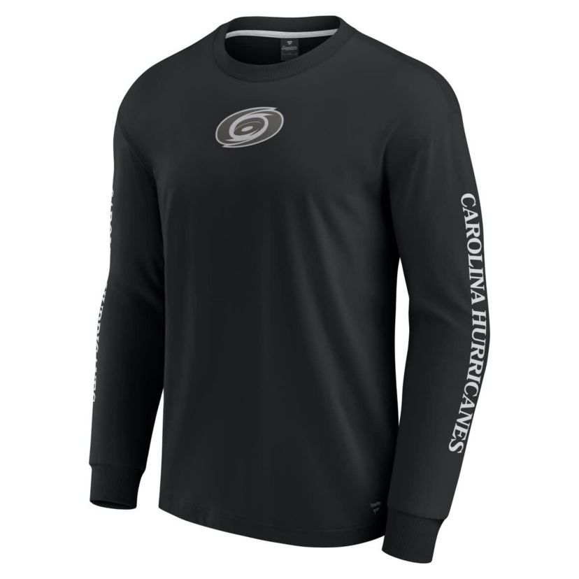 NHL Fanatics Carolina Hurricanes Elements Strive Long Sleeve T-Shirt