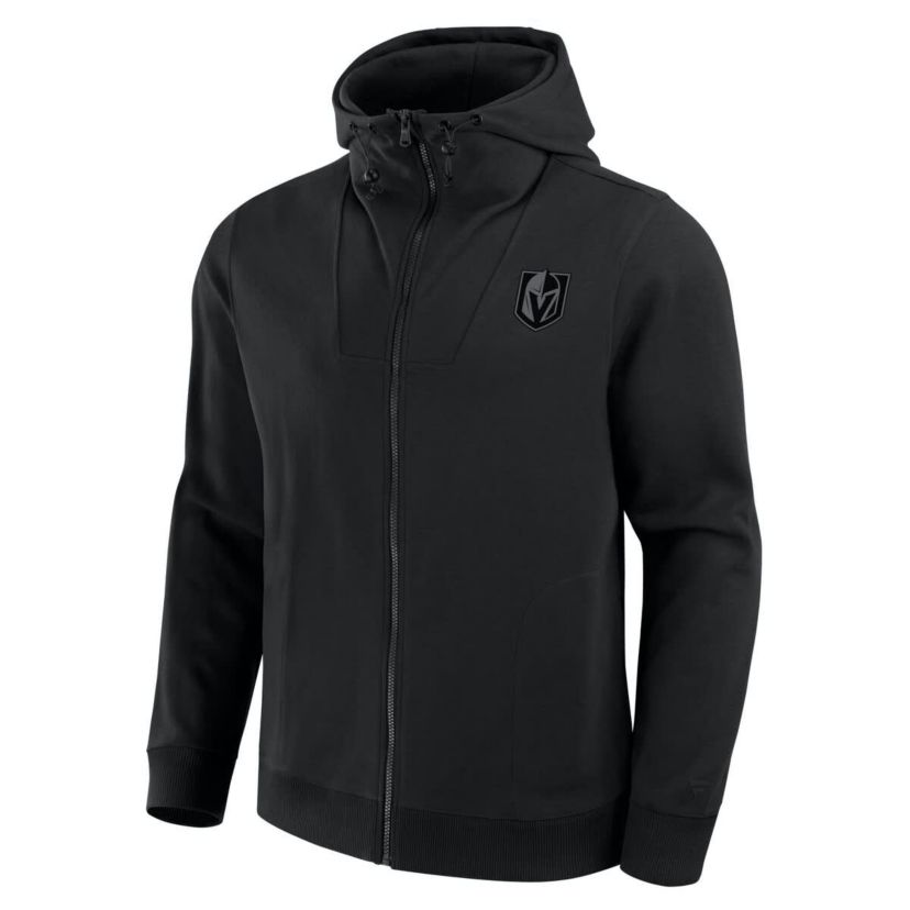 NHL Fanatics Vegas Golden Knights Elements Tonal Primary Tri-Blend Full-Zip Hoodie