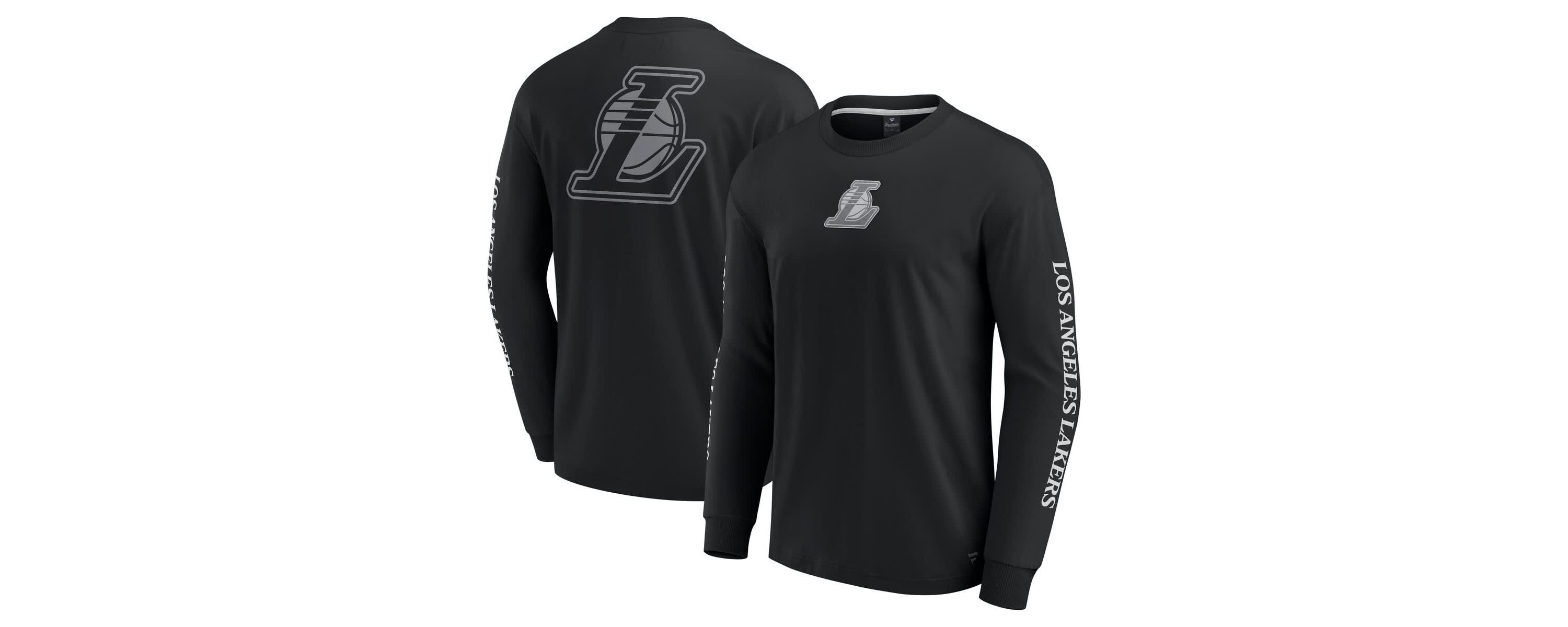NBA Fanatics Los Angeles Lakers Elements Strive Long Sleeve T-Shirt
