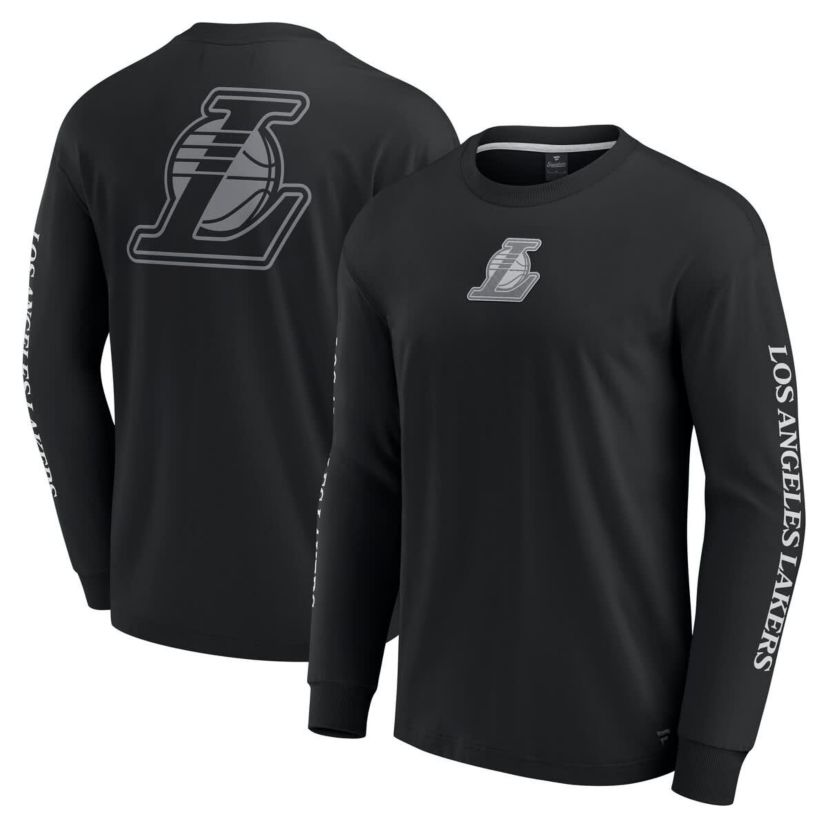 NBA Fanatics Los Angeles Lakers Elements Strive Long Sleeve T-Shirt