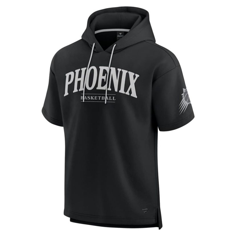 NBA Fanatics Phoenix Suns Elements Ready Short Sleeve Pullover Hoodie