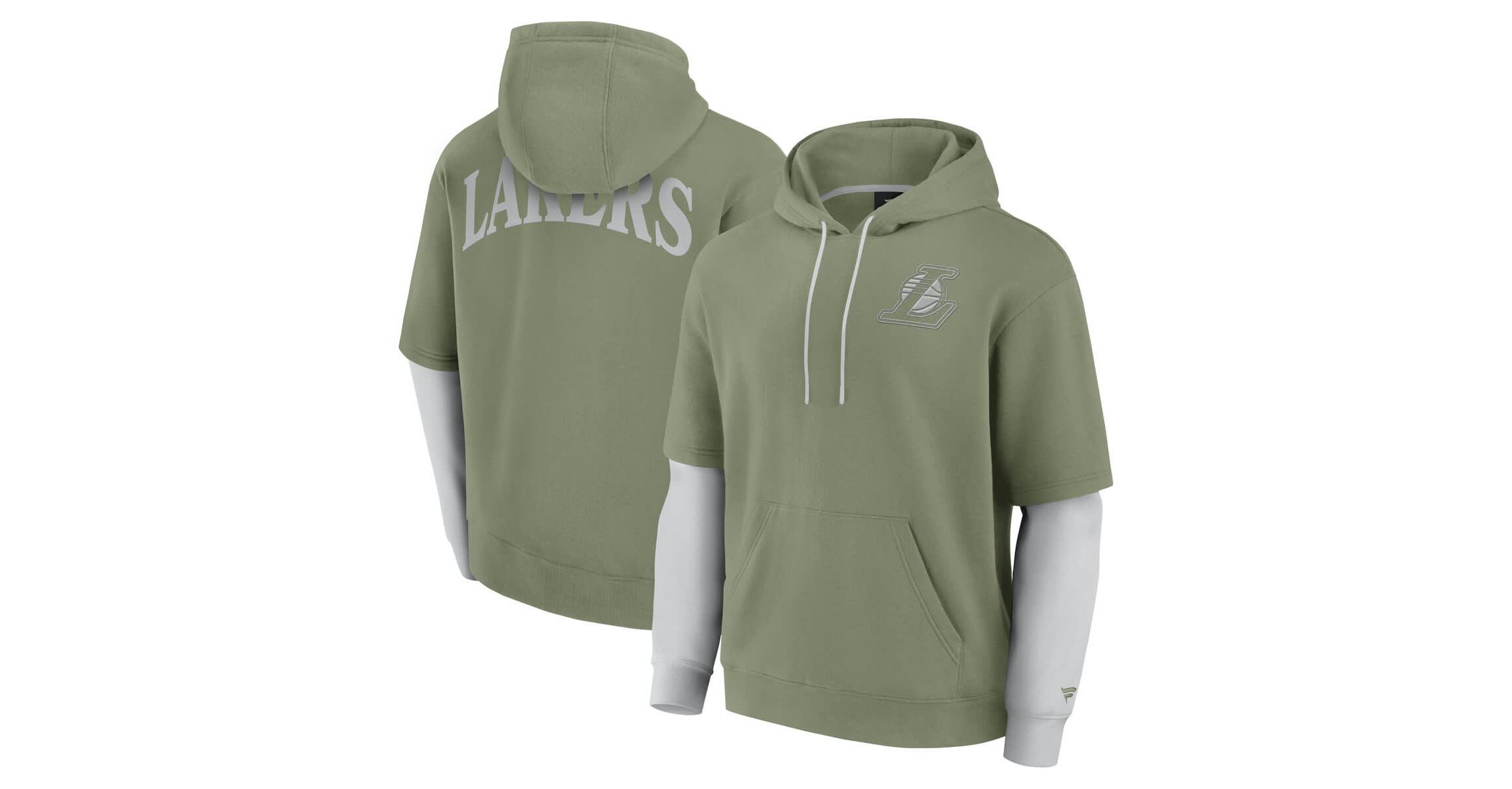 NBA Fanatics Los Angeles Lakers Elements Sleek Pullover Hoodie