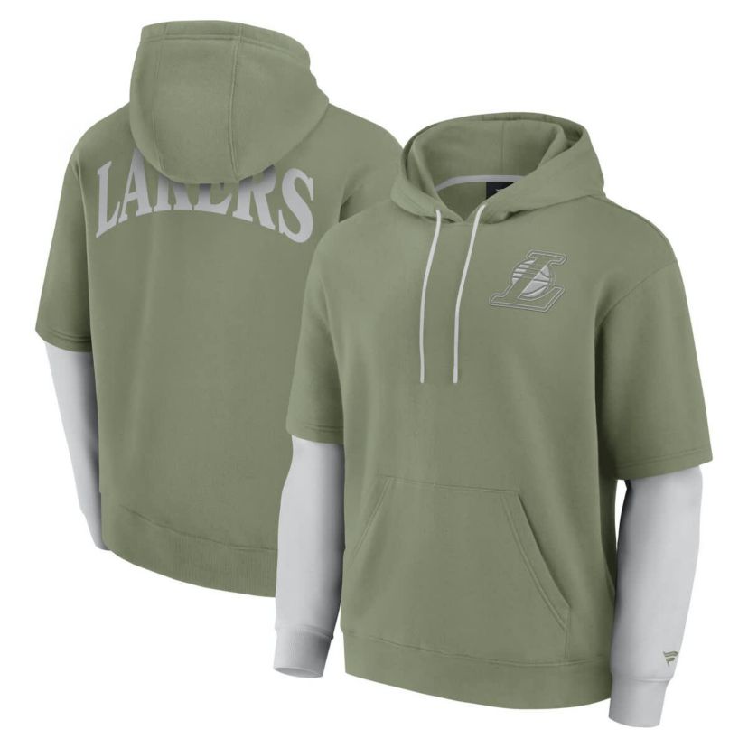 NBA Fanatics Los Angeles Lakers Elements Sleek Pullover Hoodie