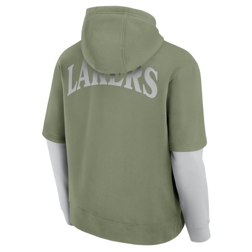 NBA Fanatics Los Angeles Lakers Elements Sleek Pullover Hoodie