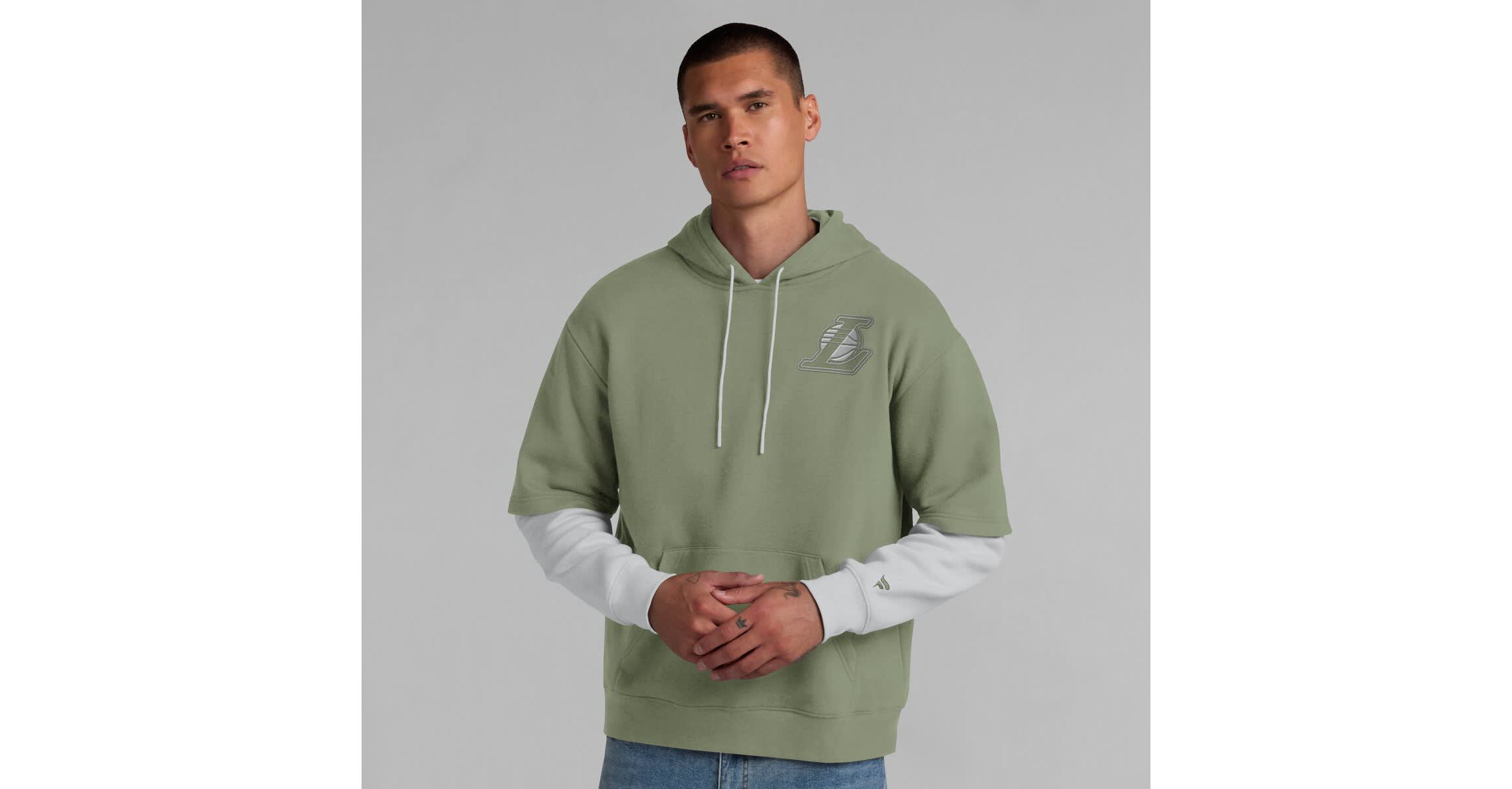 NBA Fanatics Los Angeles Lakers Elements Sleek Pullover Hoodie