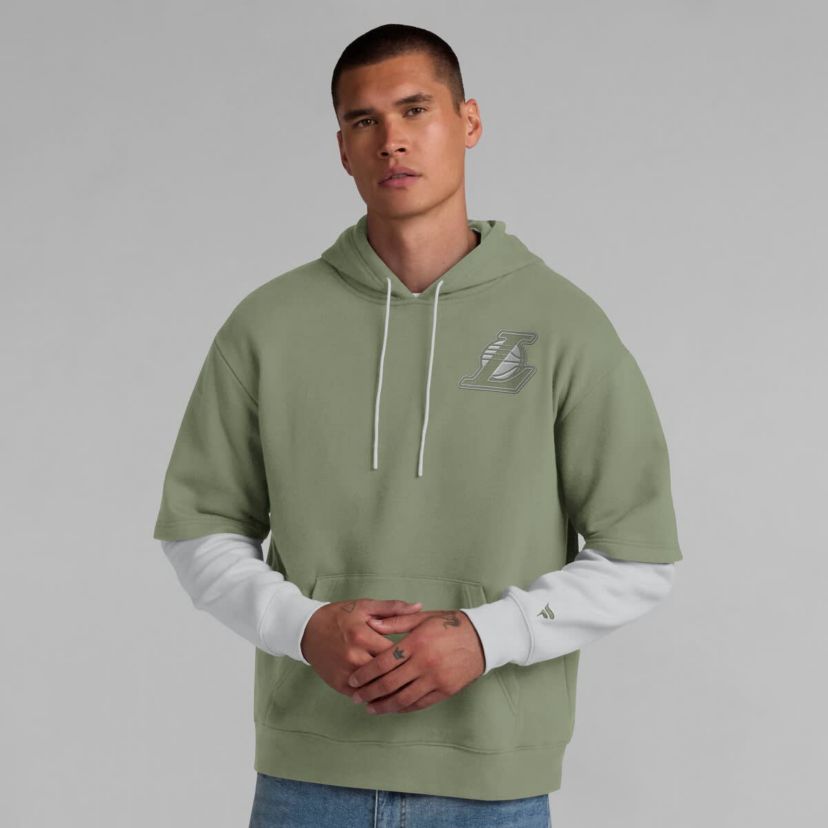 NBA Fanatics Los Angeles Lakers Elements Sleek Pullover Hoodie