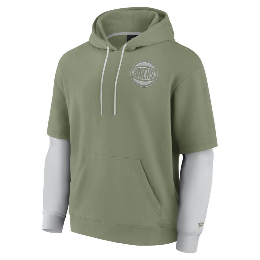 NBA Fanatics New York Knicks Elements Sleek Pullover Hoodie