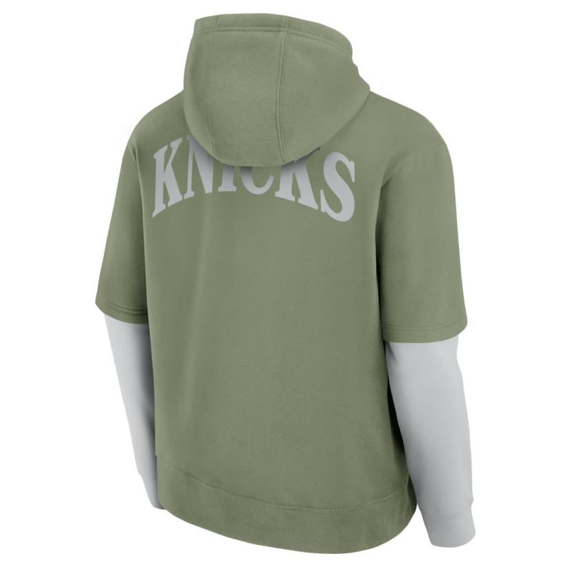 NBA Fanatics New York Knicks Elements Sleek Pullover Hoodie