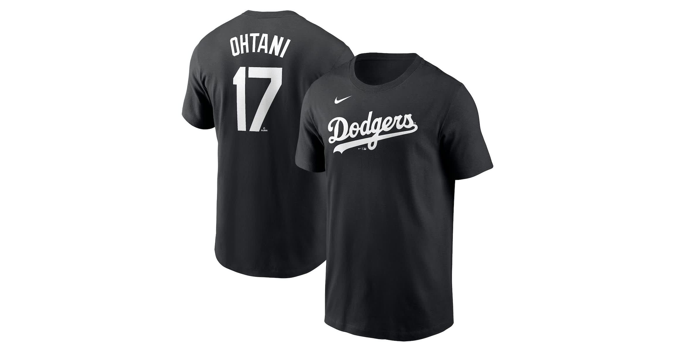 MLB Nike Shohei Ohtani Los Angeles Dodgers 2024 Fuse Name & Number T-Shirt