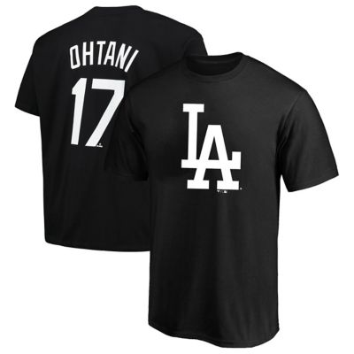 Profile Men's MLB Shohei Ohtani Los Angeles Dodgers Big & Tall Name & Number T-Shirt, Black, 5XL Tall