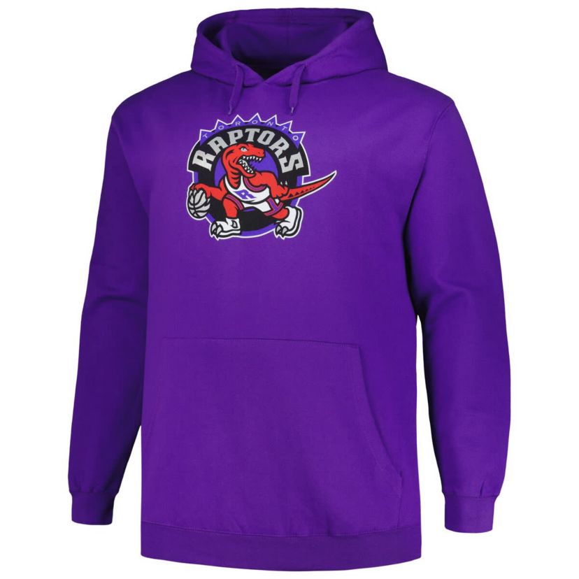 NBA Toronto Raptors Hardwood Classics Big & Tall Pullover Hoodie