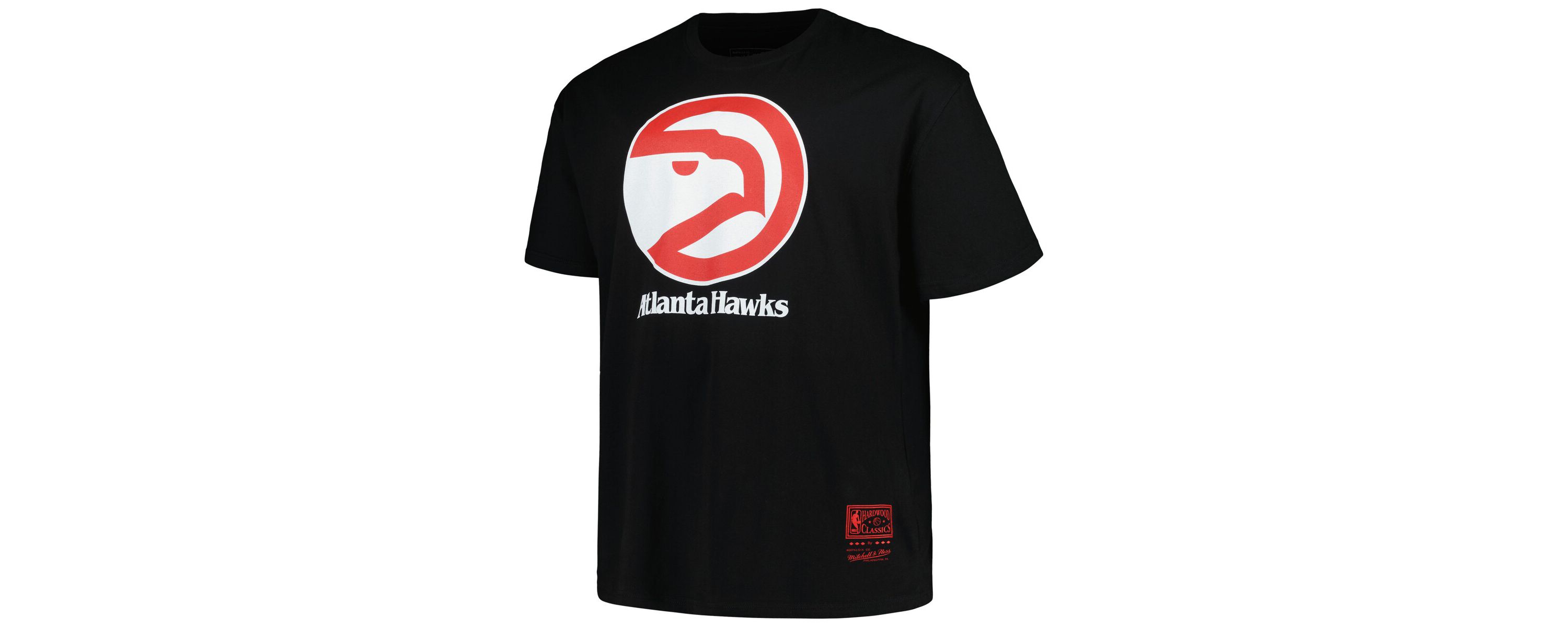NBA Atlanta Hawks Big & Tall Hardwood Classics Vintage Logo T-Shirt