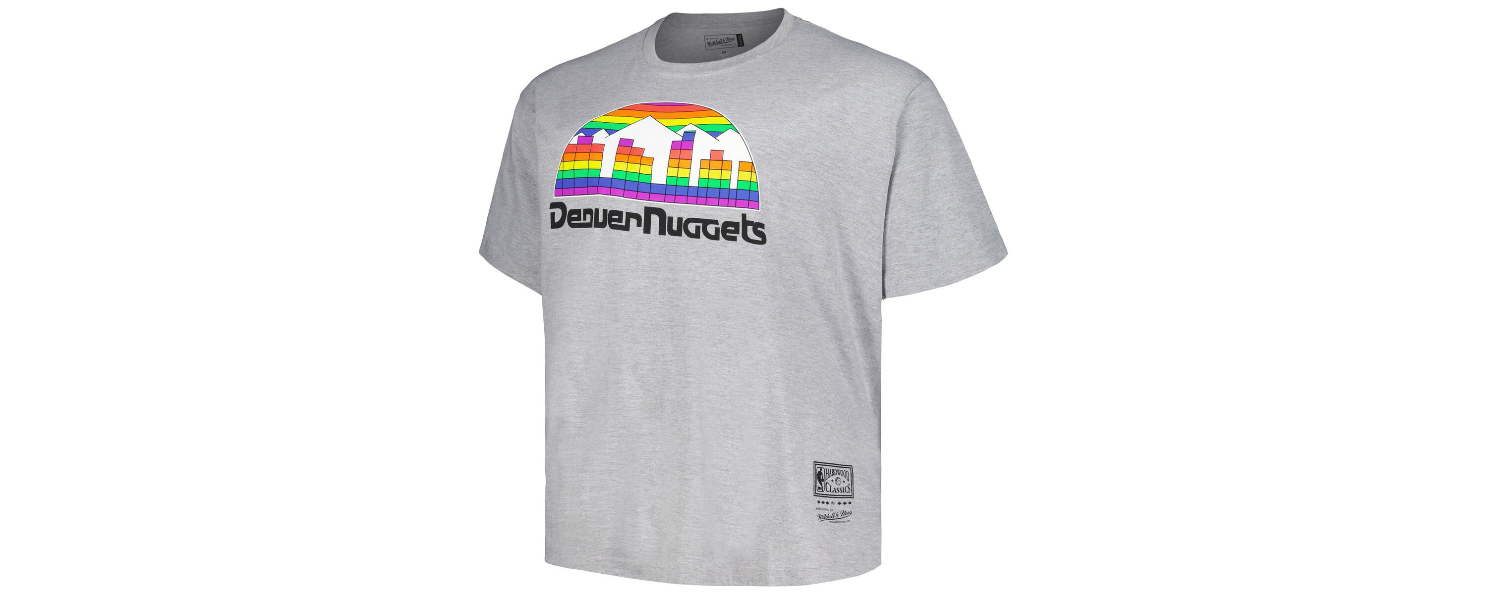 NBA Denver Nuggets Big & Tall Hardwood Classics Vintage Logo T-Shirt