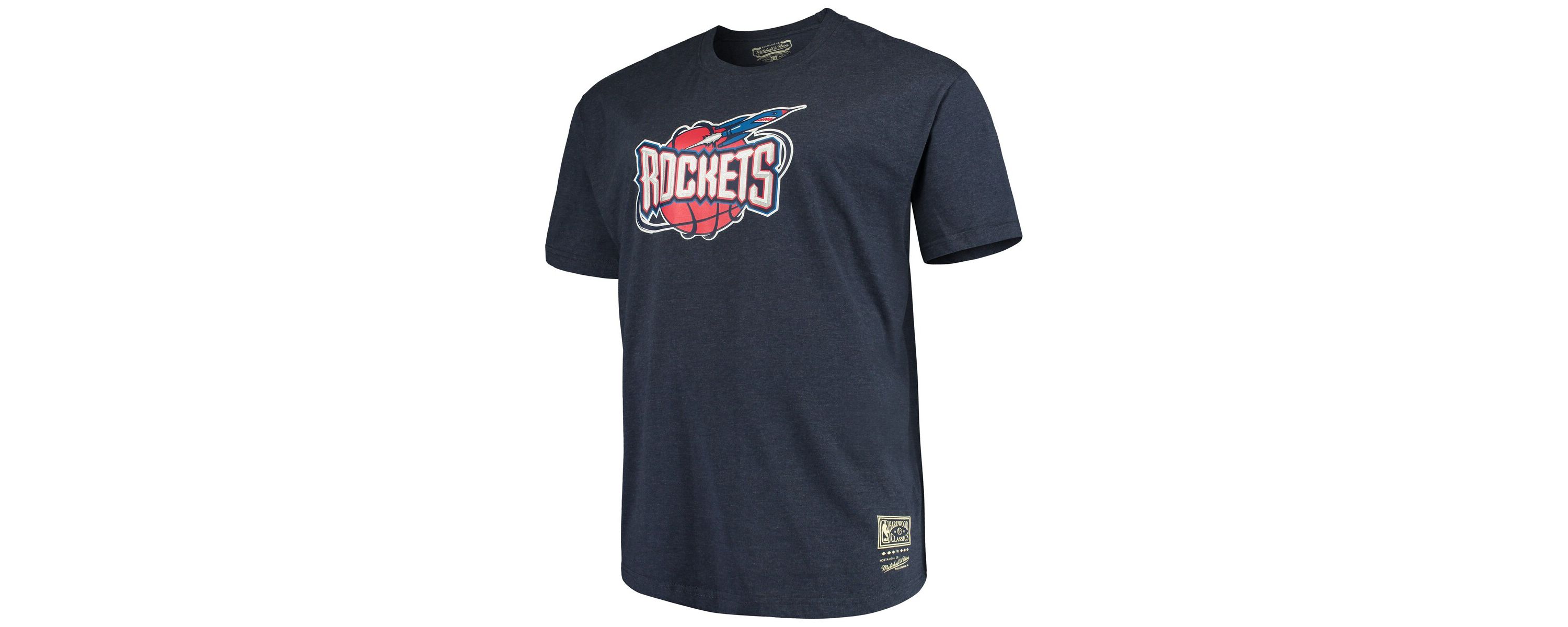 NBA Houston Rockets Big & Tall Hardwood Classics Vintage Logo T-Shirt