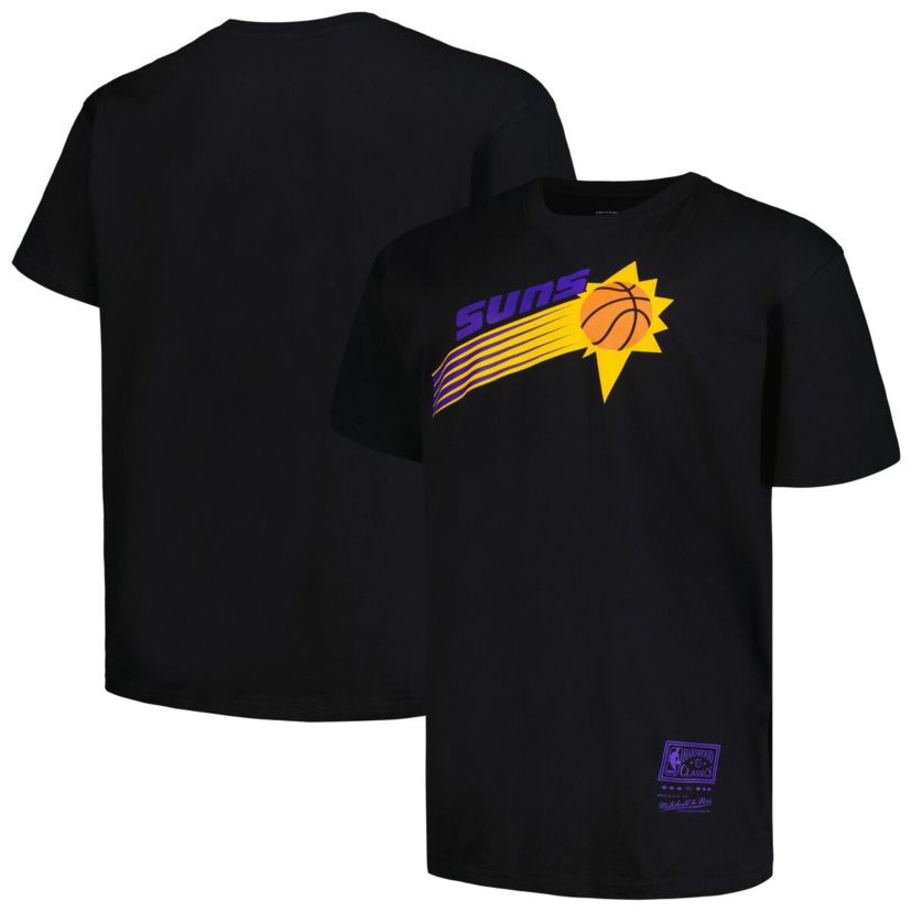 NBA Phoenix Suns Big & Tall Hardwood Classics Vintage Logo T-Shirt
