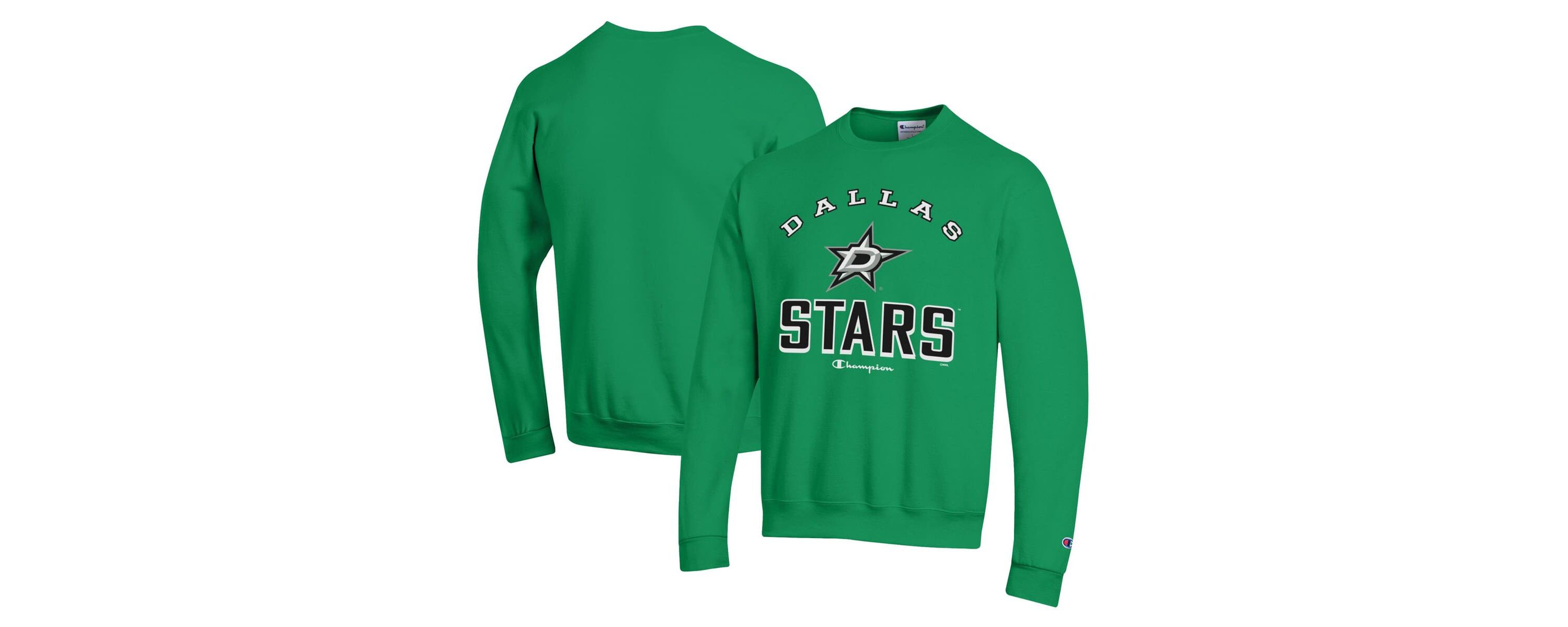 NHL Kelly Dallas Stars Eco Powerblend Crewneck Sweatshirt