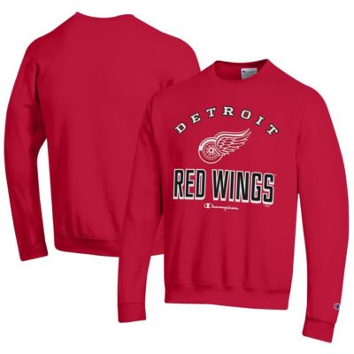 Champion Men's NHL Detroit Wings Eco Powerblend Crewneck Sweatshirt