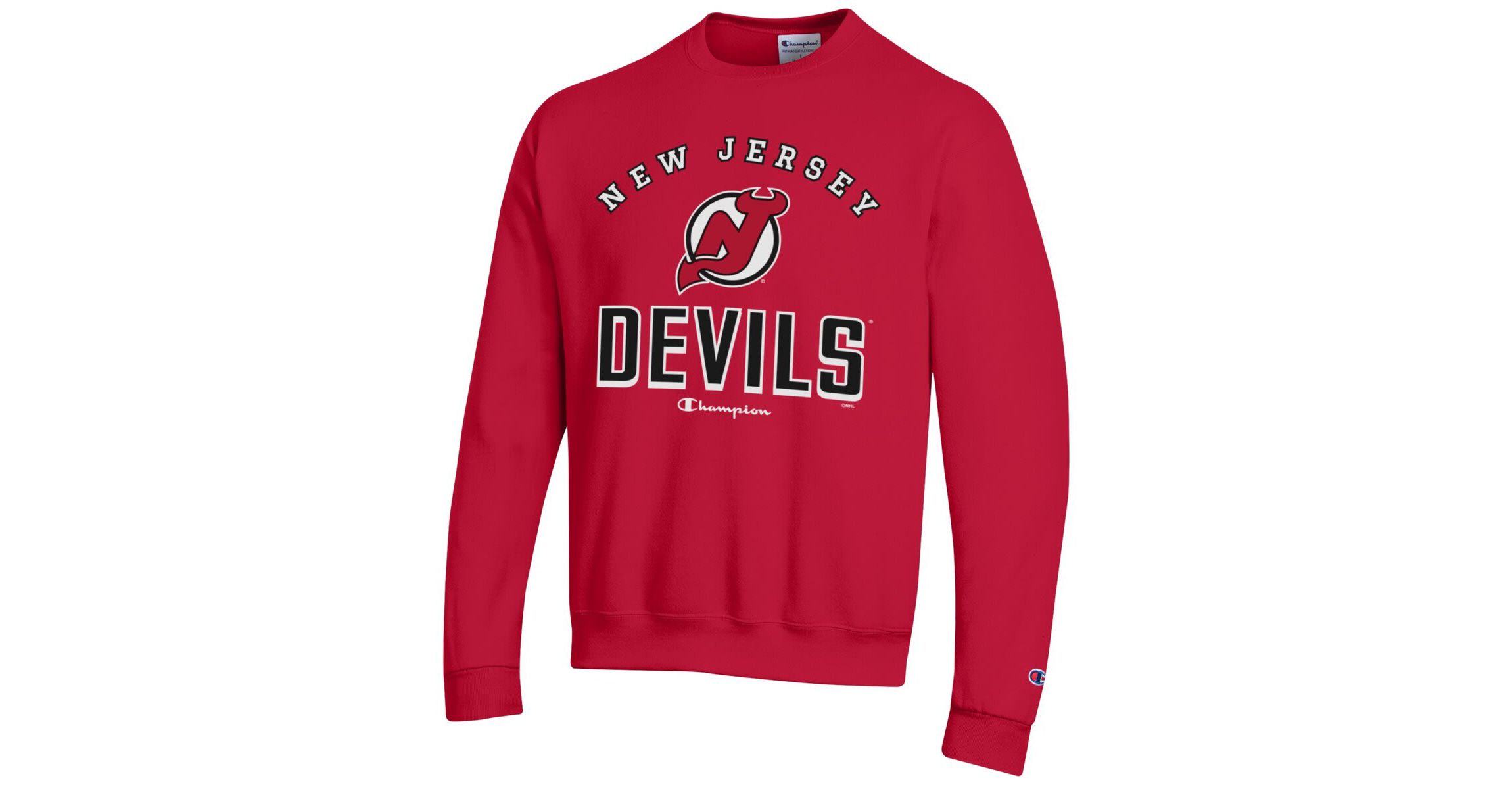 NHL New Jersey Devils Eco Powerblend Crewneck Sweatshirt
