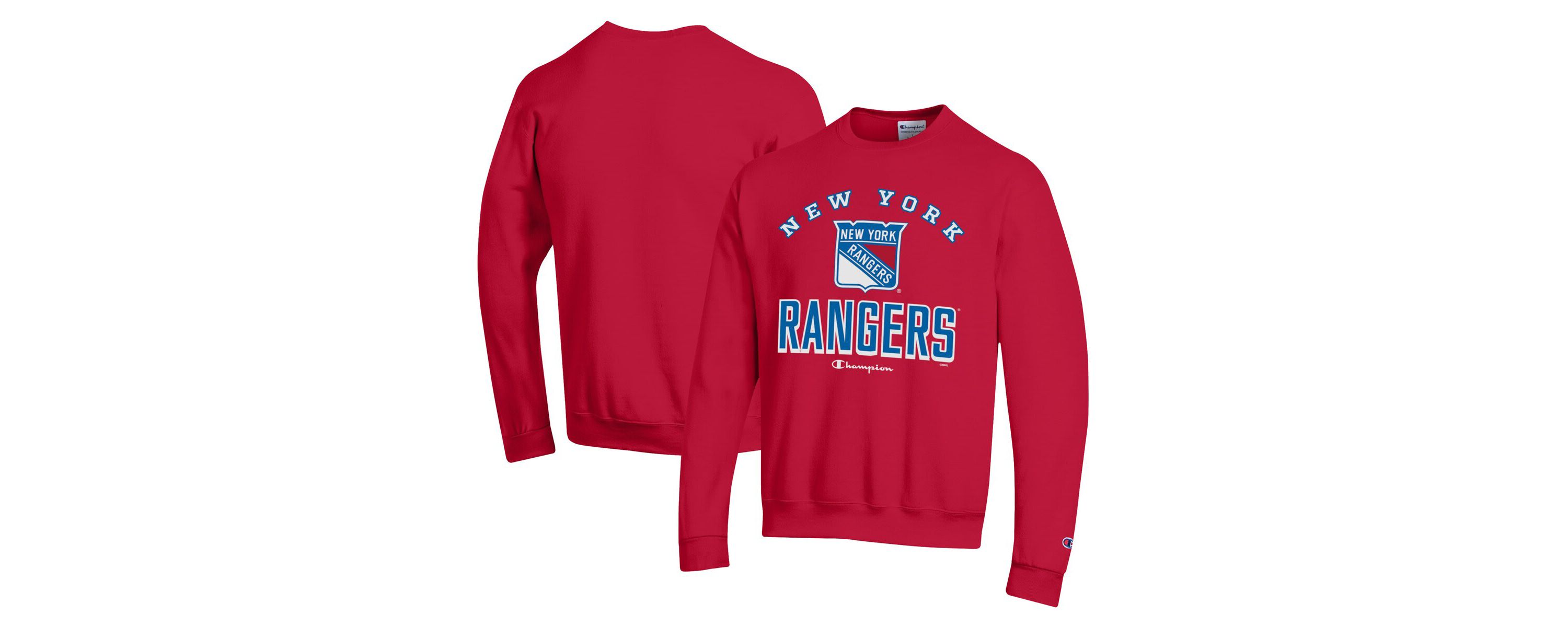 NHL New York Rangers Eco Powerblend Crewneck Sweatshirt