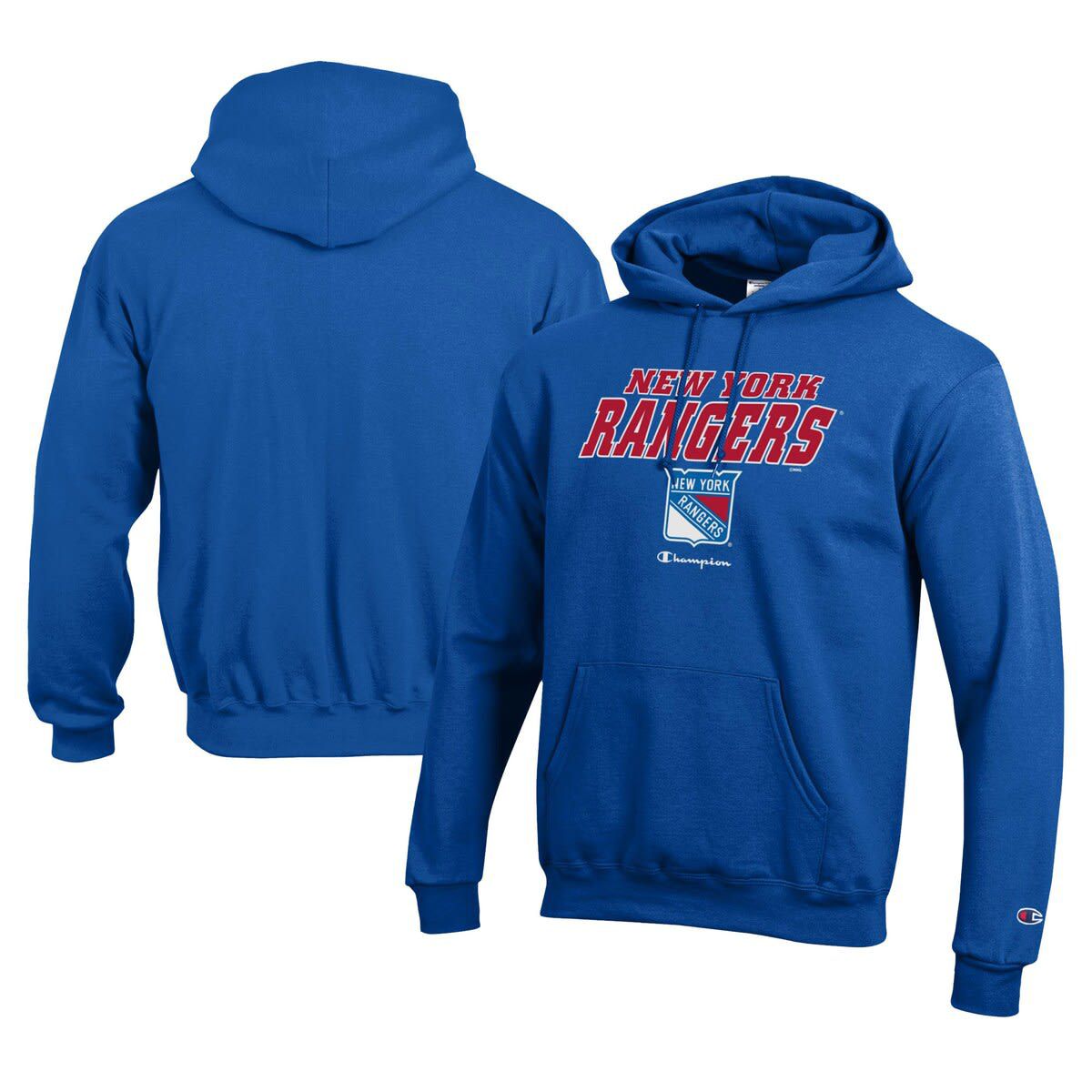 NHL New York Rangers Eco Powerblend Pullover Hoodie