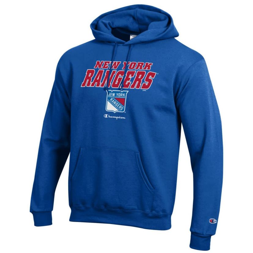 NHL New York Rangers Eco Powerblend Pullover Hoodie