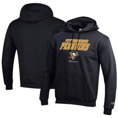 Champion Men's NHL Pittsburgh Penguins Eco Powerblend Pullover Hoodie