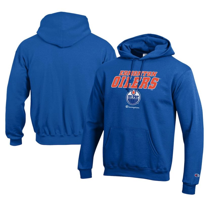NHL Edmonton Oilers Eco Powerblend Pullover Hoodie