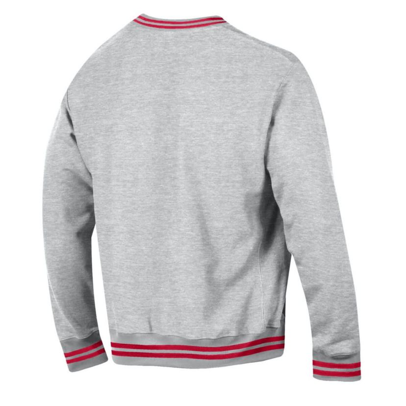 NHL Minnesota Wild Reverse Weave Yarn Dye Pullover Sweatshirt