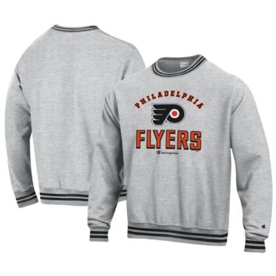 CHAMPION Reverse Weave パーカー Philadelphia Flyers Men's Philadelphia Flyers Champion Heather Gray Reverse