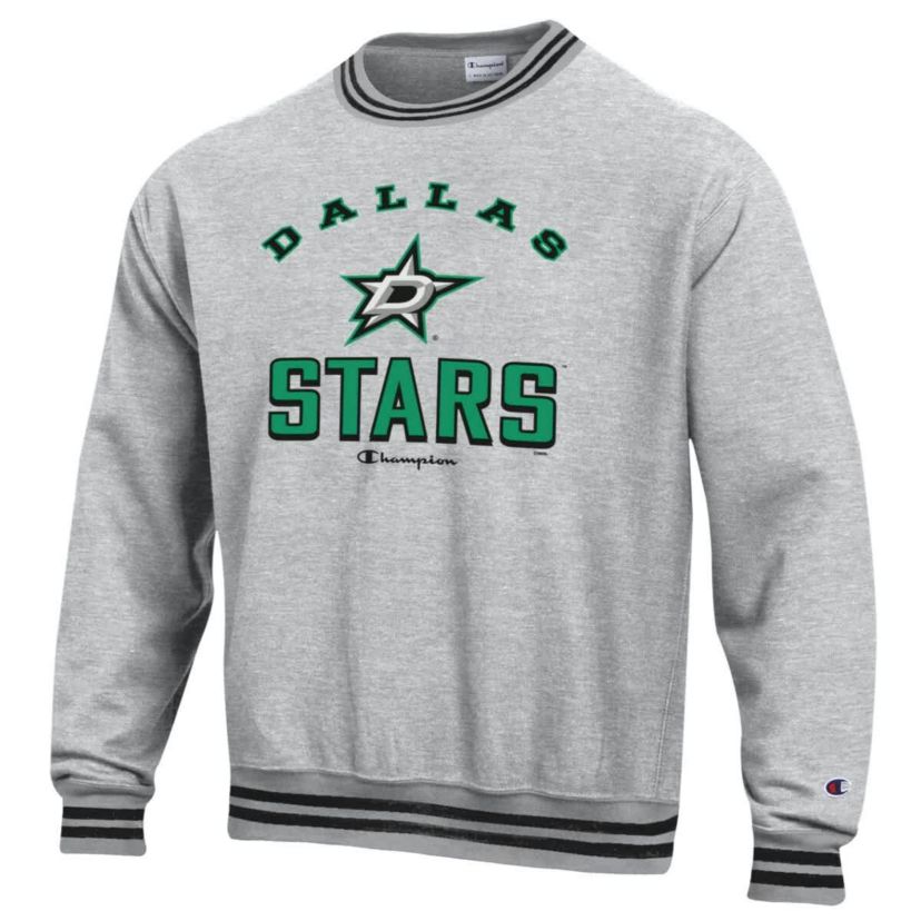 NHL Dallas Stars Reverse Weave Yarn Dye Pullover Sweatshirt