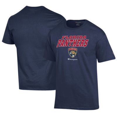 Champion Men's NHL Florida Panthers Jersey T-Shirt, Navy Blue, 3XL