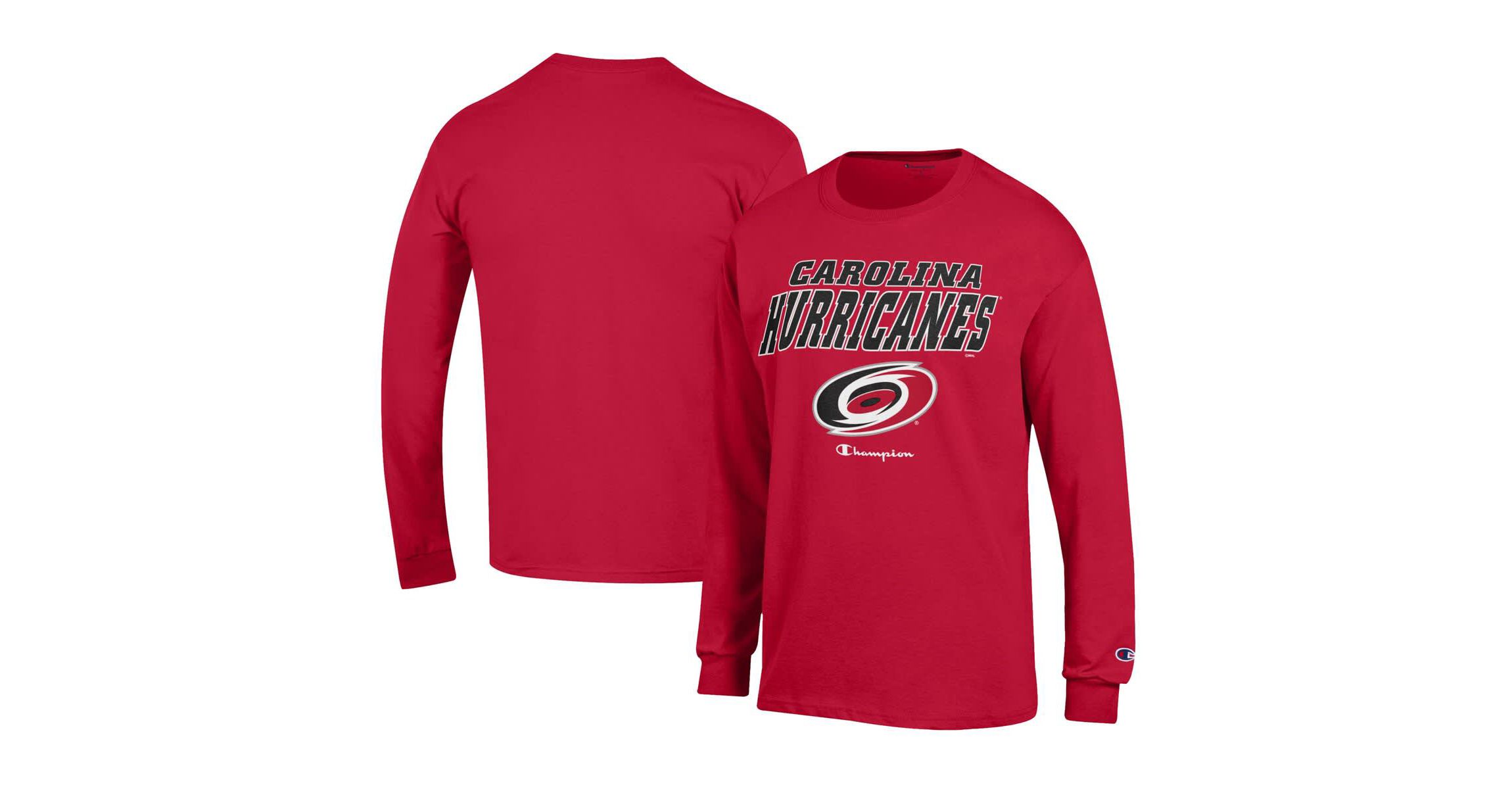 NHL Carolina Hurricanes Long-Sleeve Jersey T-Shirt