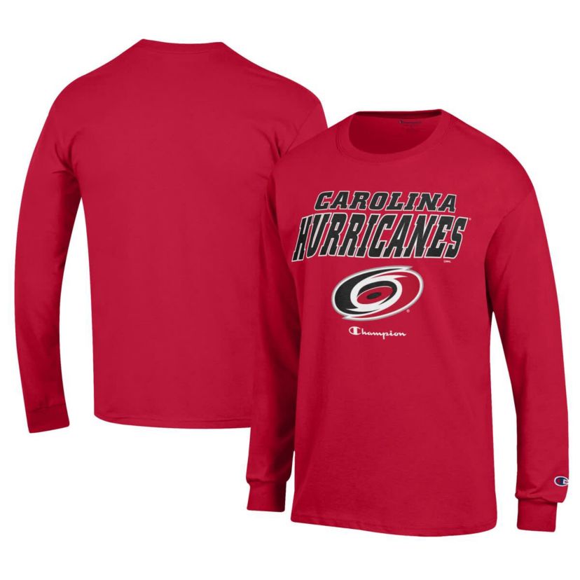 NHL Carolina Hurricanes Long-Sleeve Jersey T-Shirt
