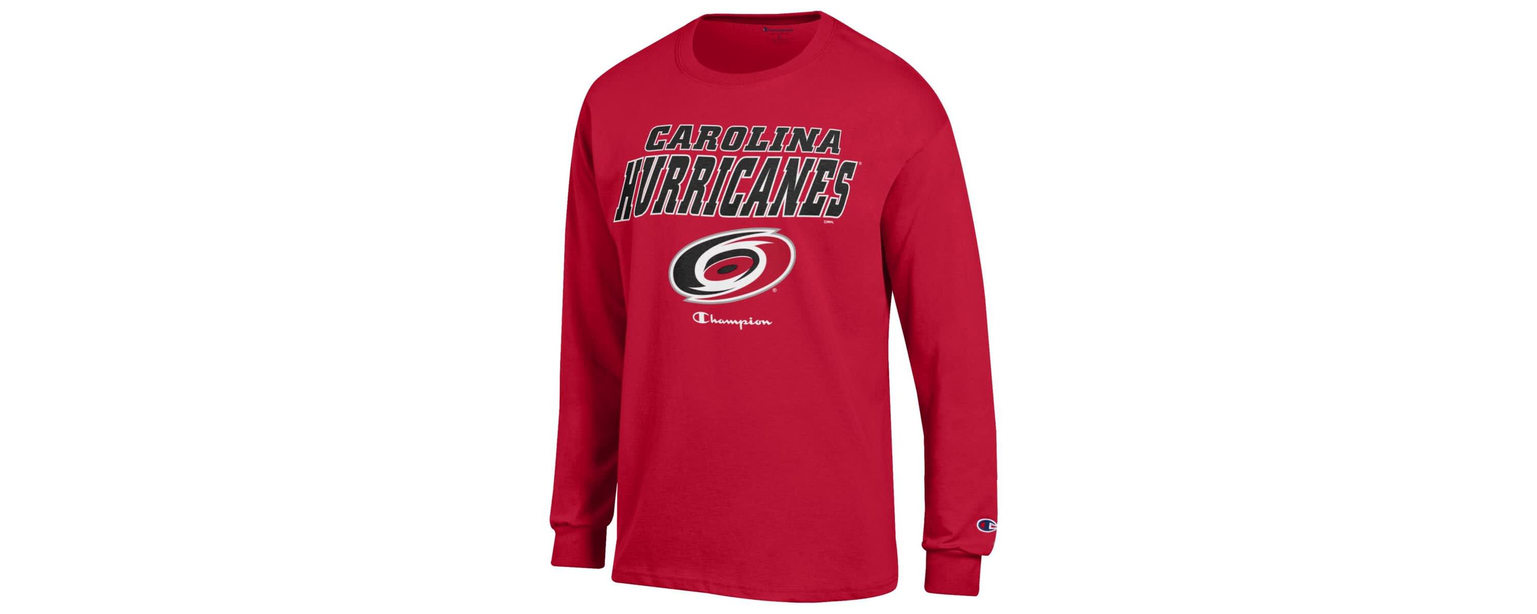 NHL Carolina Hurricanes Long-Sleeve Jersey T-Shirt
