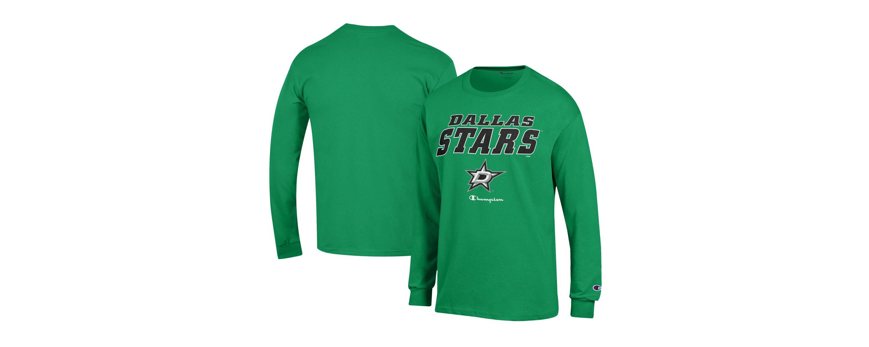 NHL Kelly Dallas Stars Long-Sleeve Jersey T-Shirt