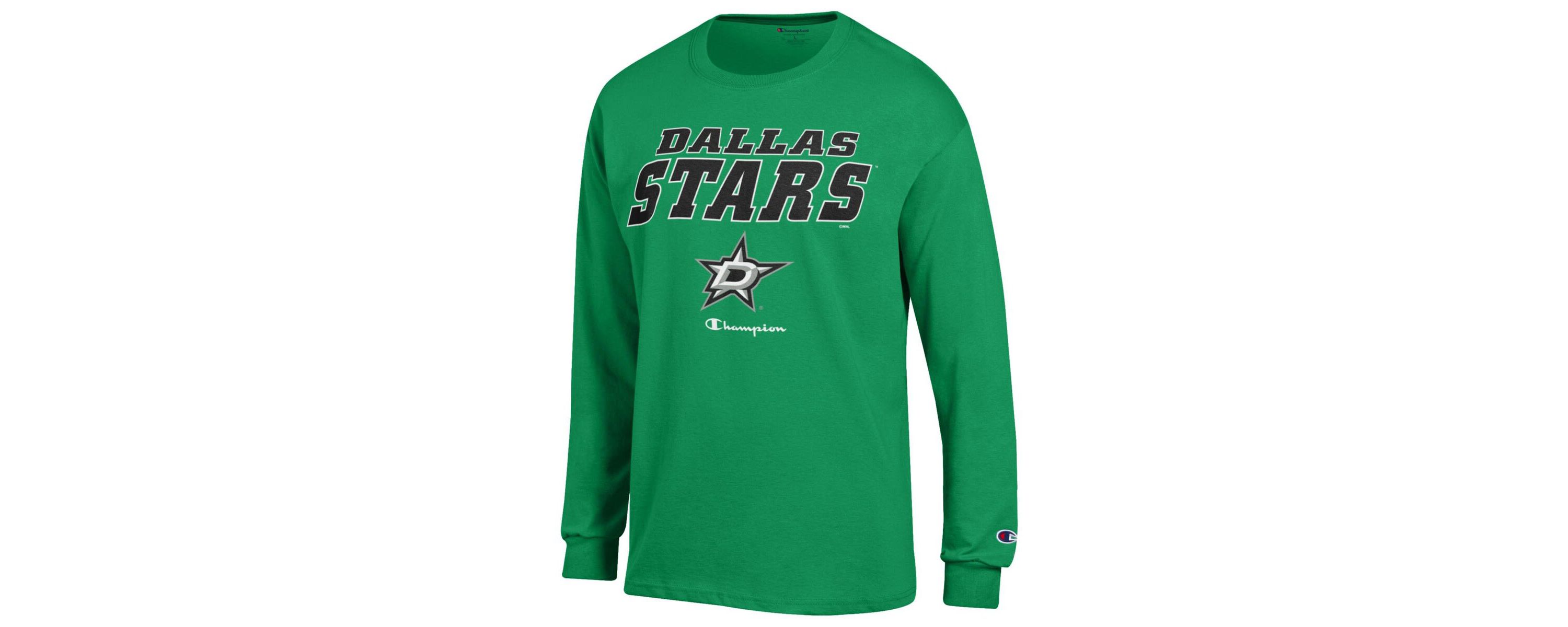 NHL Kelly Dallas Stars Long-Sleeve Jersey T-Shirt