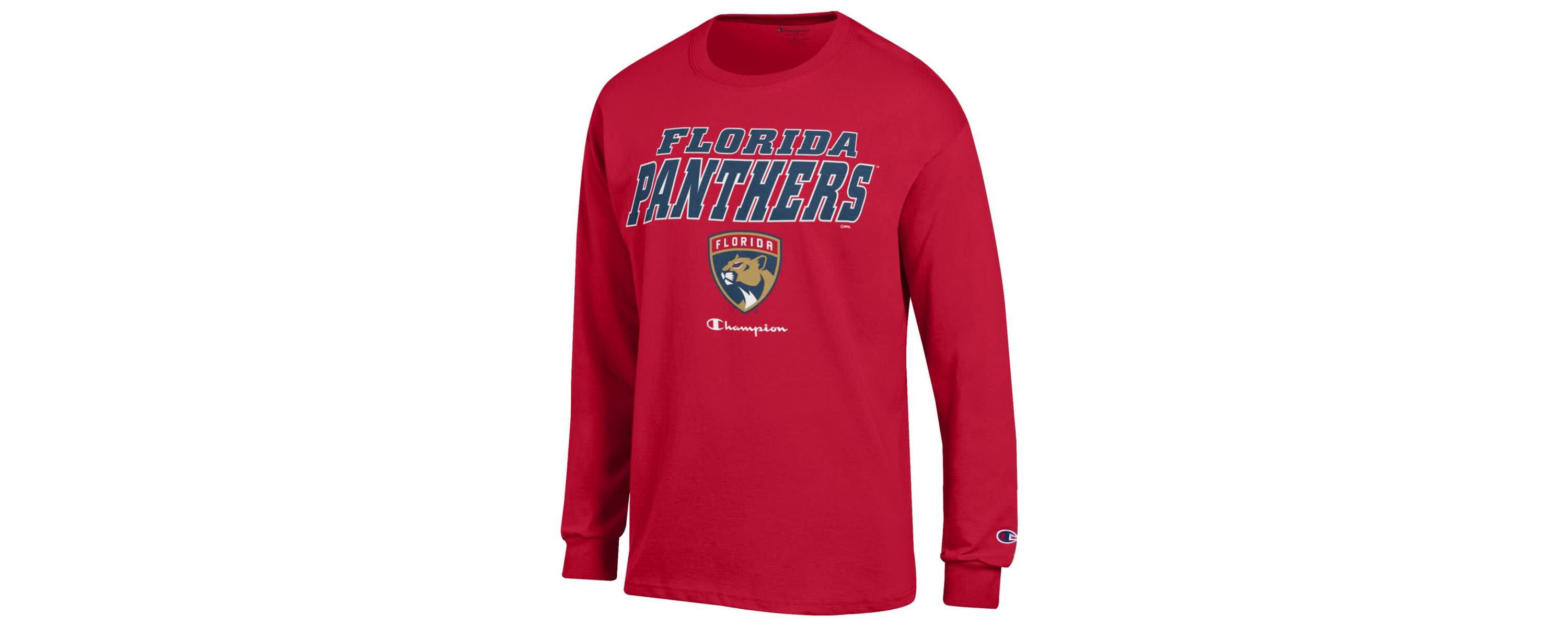 NHL Florida Panthers Long-Sleeve Jersey T-Shirt