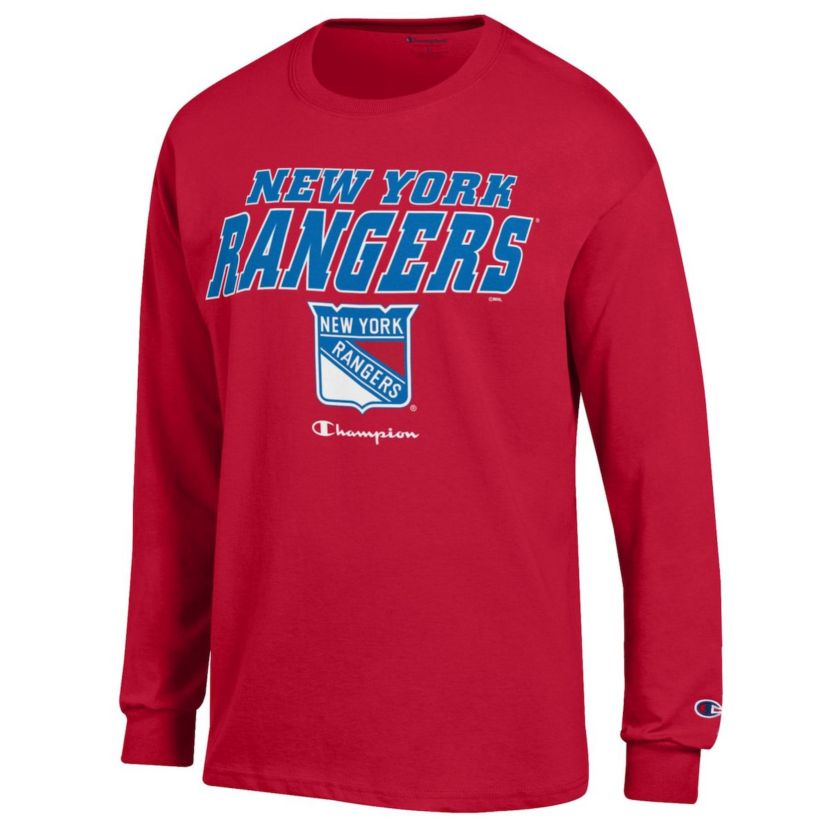 NHL New York Rangers Long-Sleeve Jersey T-Shirt