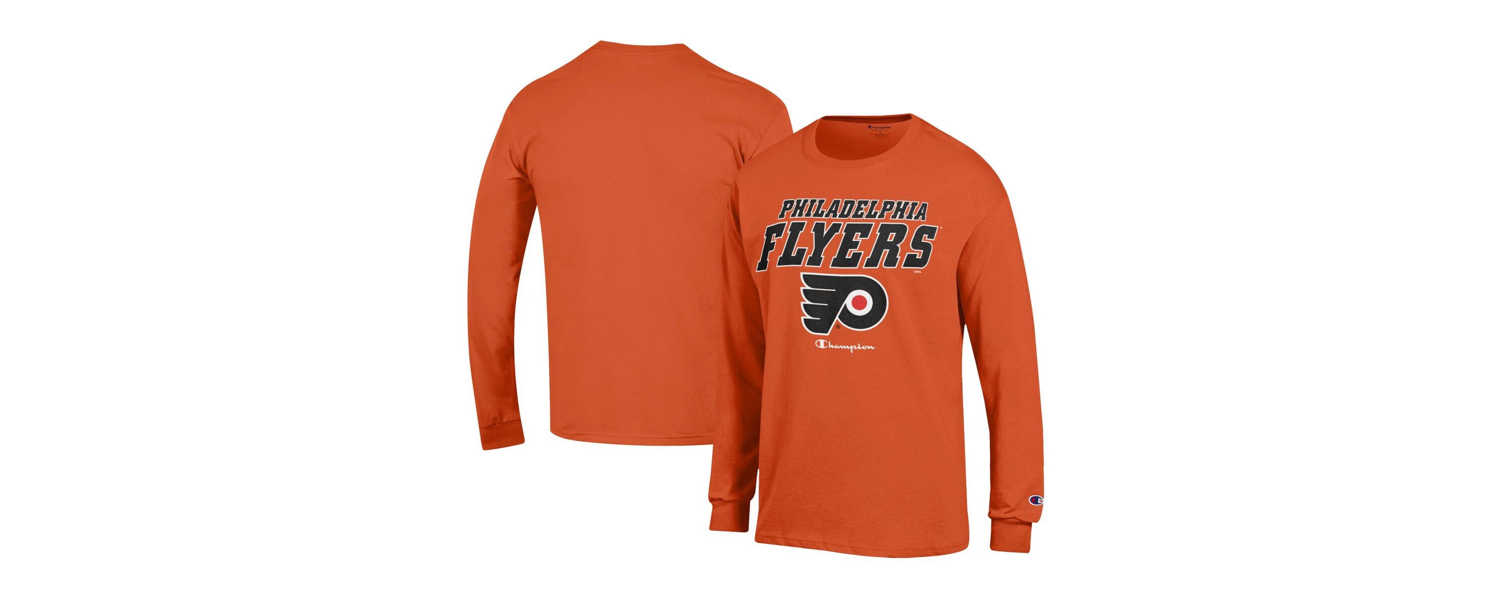 NHL Philadelphia Flyers Long-Sleeve Jersey T-Shirt