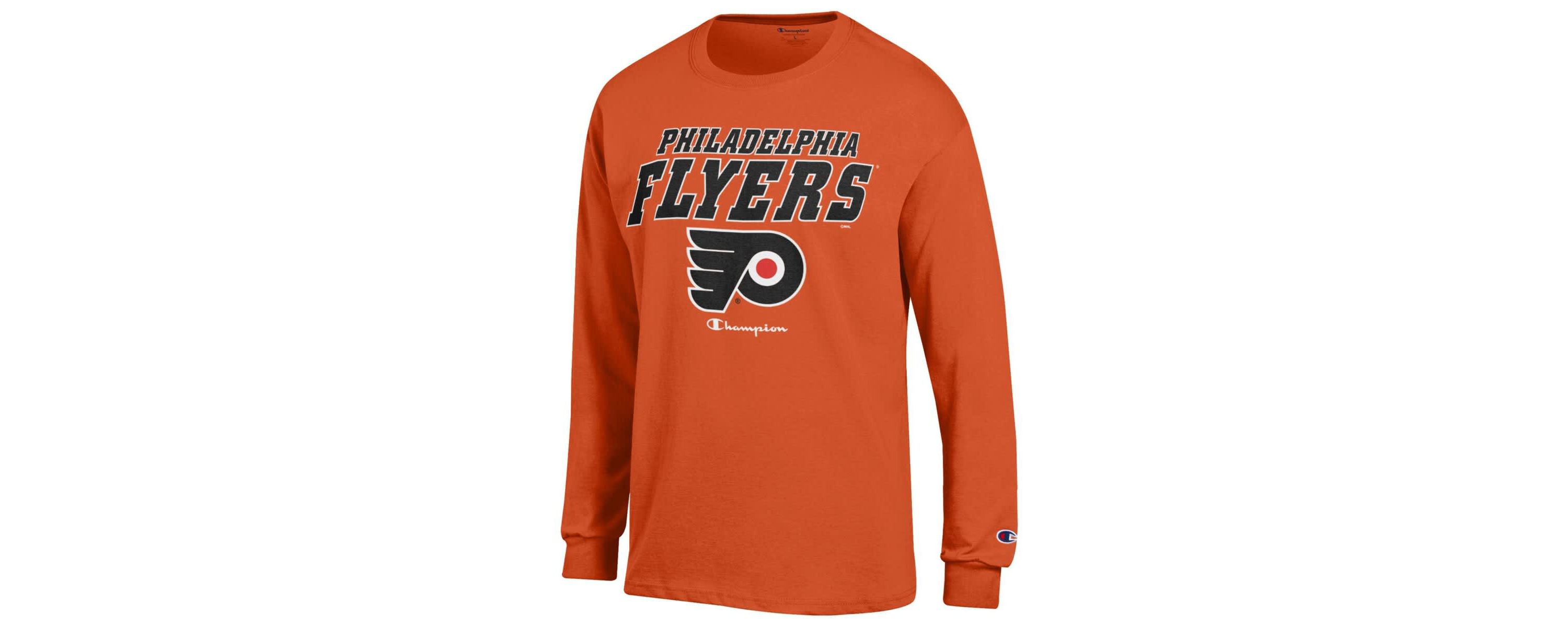 NHL Philadelphia Flyers Long-Sleeve Jersey T-Shirt
