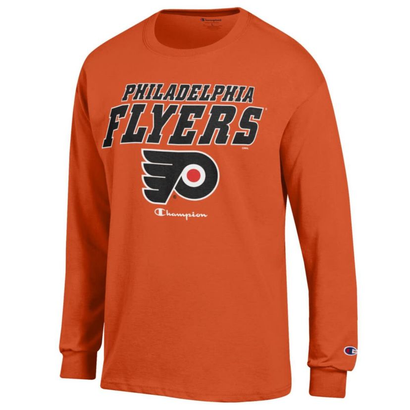 NHL Philadelphia Flyers Long-Sleeve Jersey T-Shirt