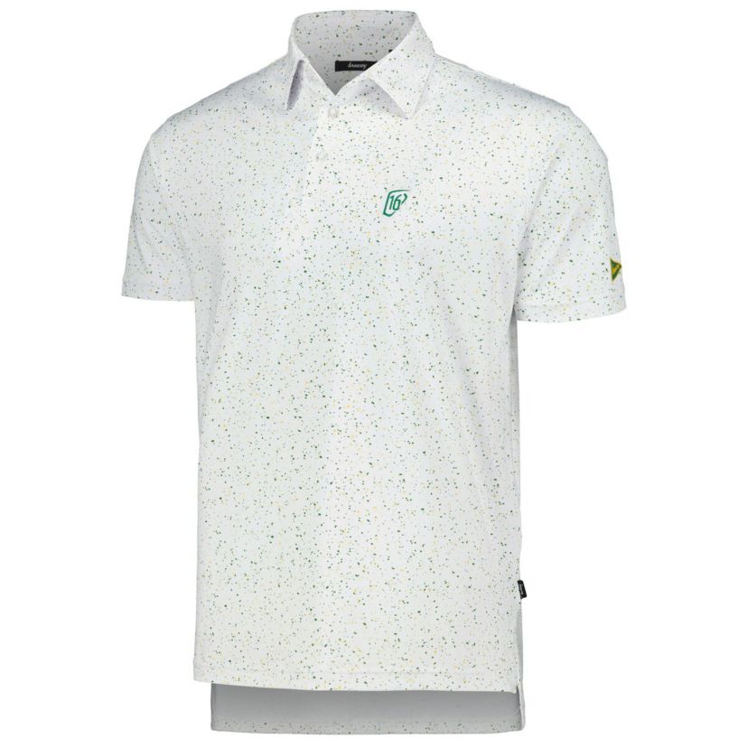 Golf WM Phoenix Open Splatter Polo