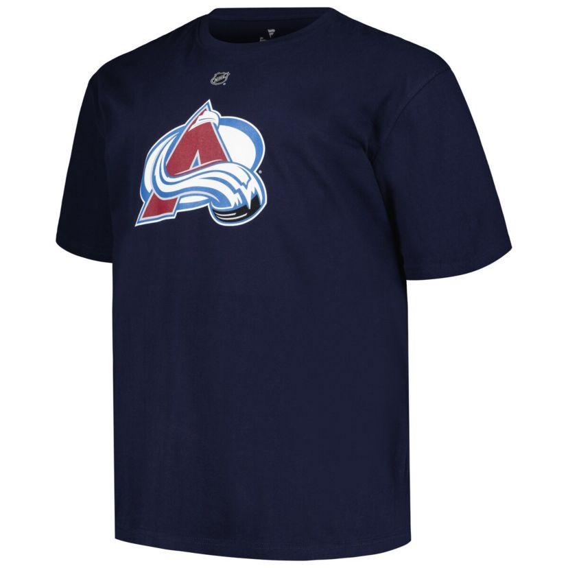 NHL Fanatics Cale Makar Colorado Avalanche Big & Tall Name & Number T-Shirt