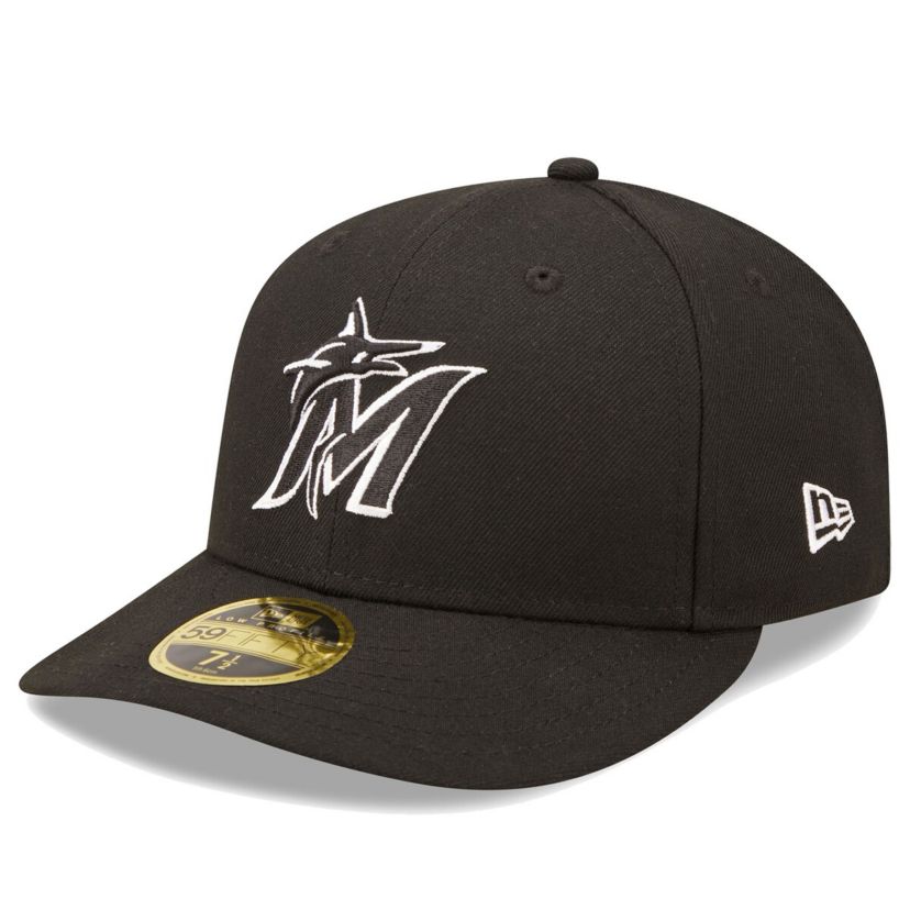 MLB Miami Marlins Low 59FIFTY Fitted Hat