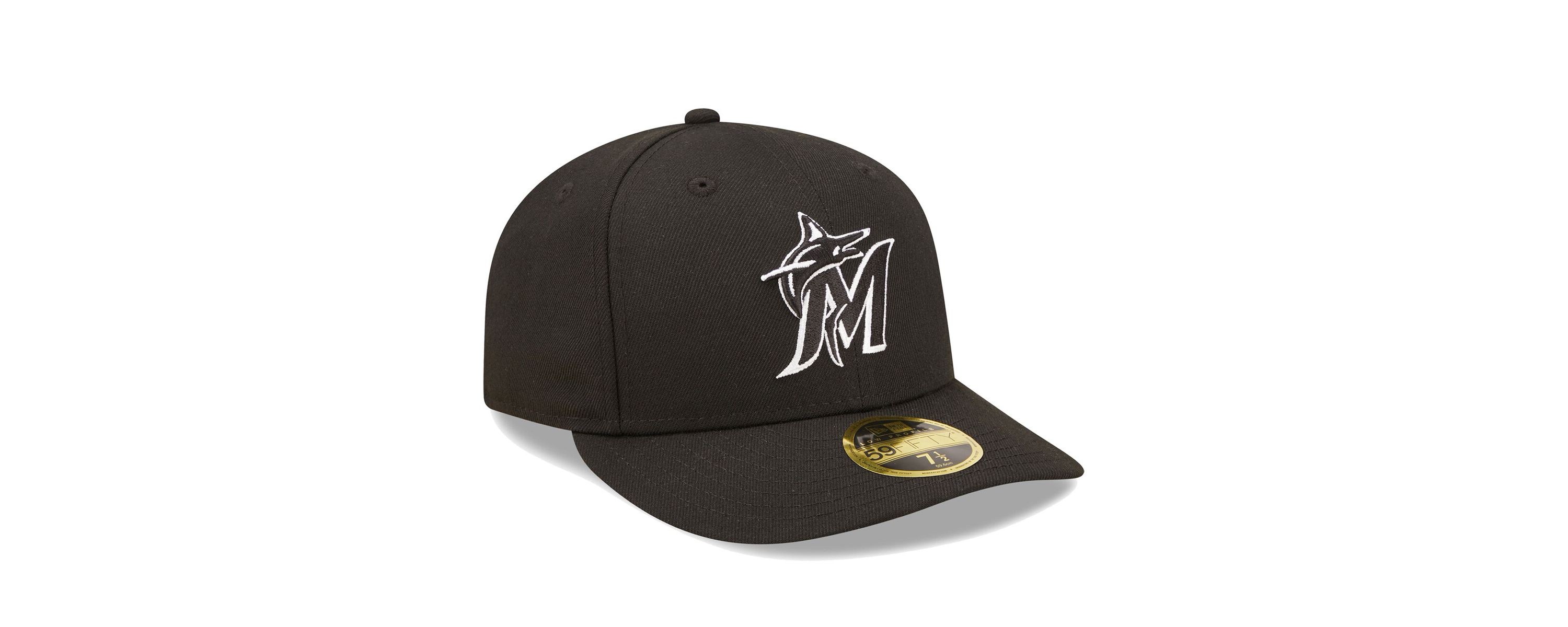 MLB Miami Marlins Low 59FIFTY Fitted Hat